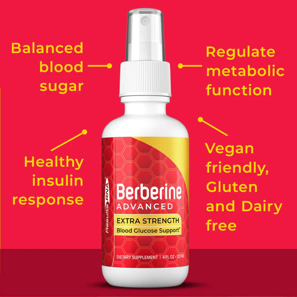 Results RNA - Berberine Advanced Extra Strength 2floz (60ml) (Blood Glucose Support)