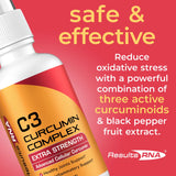 Thumbnail for Results RNA - C3 Curcumin Complex Extra Strength 4floz (120ml)