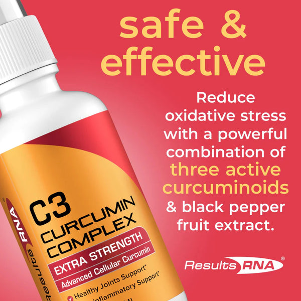 Results RNA - C3 Curcumin Complex Extra Strength 4floz (120ml)
