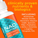 Thumbnail for Results RNA - NAD+ Advanced Anti Aging Extra Strength 4floz (120ml)