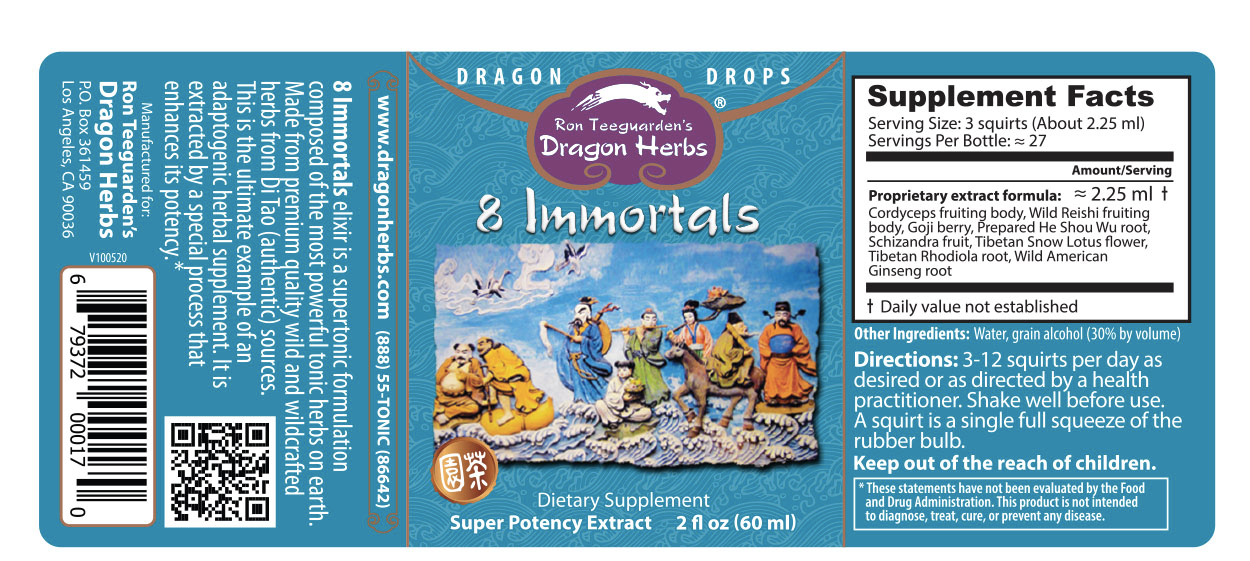 Dragon Herbs 8 Immortals Drops240ml (8 floz)