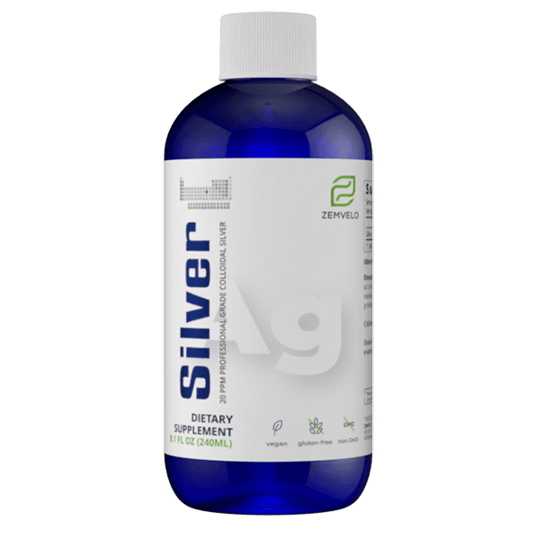 Zemvelo - SILVER 240ml / 8floz (previously Mineralife)