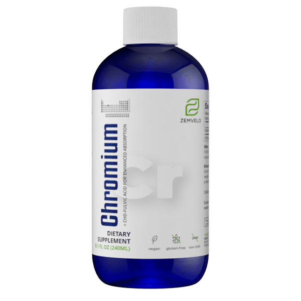 Zemvelo - CHROMIUM 240ml / 8oz (previously Mineralife)