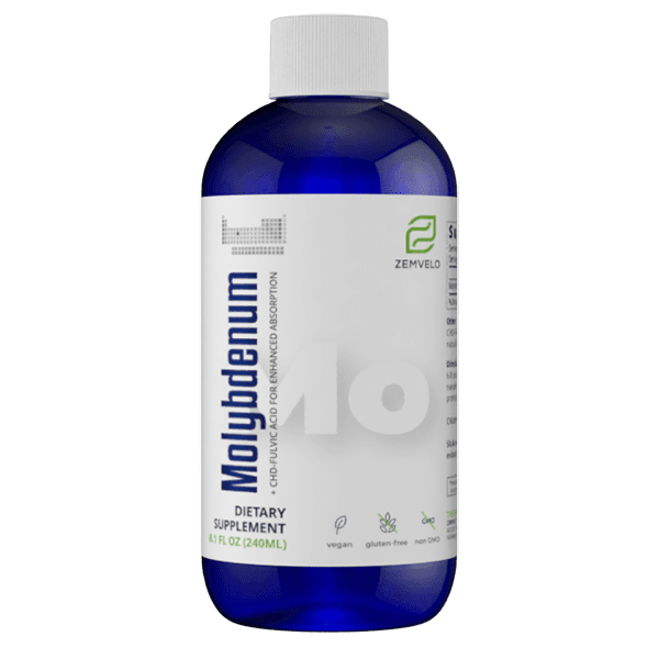 Zemvelo - MOLYBDENUM 240ml / 8floz (previously Mineralife)