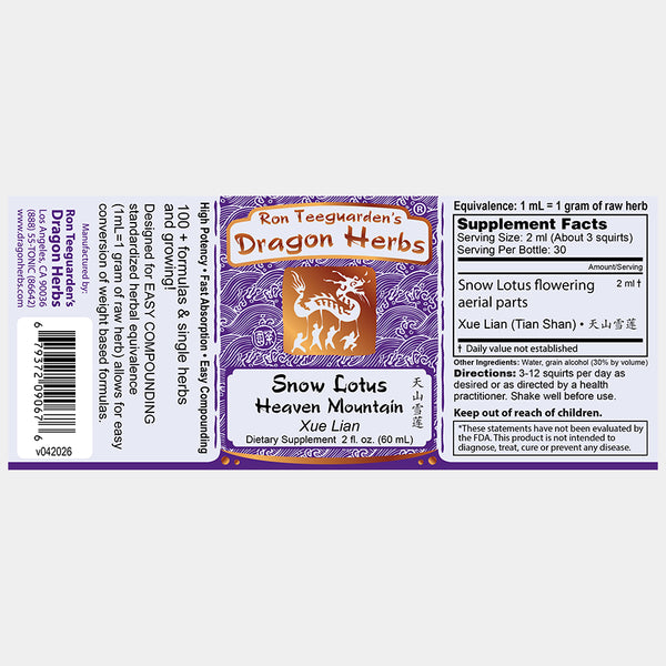 Dragon Herbs - Snow Lotus Heaven Mountain Drops 2floz