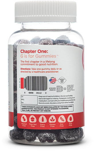 Zahler Chapter One - Iron 60 Gummies