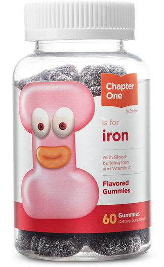 Zahler Chapter One - Iron 60 Gummies