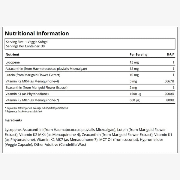 Blueprint | Advanced Antioxidants (30 liquid veg caps)