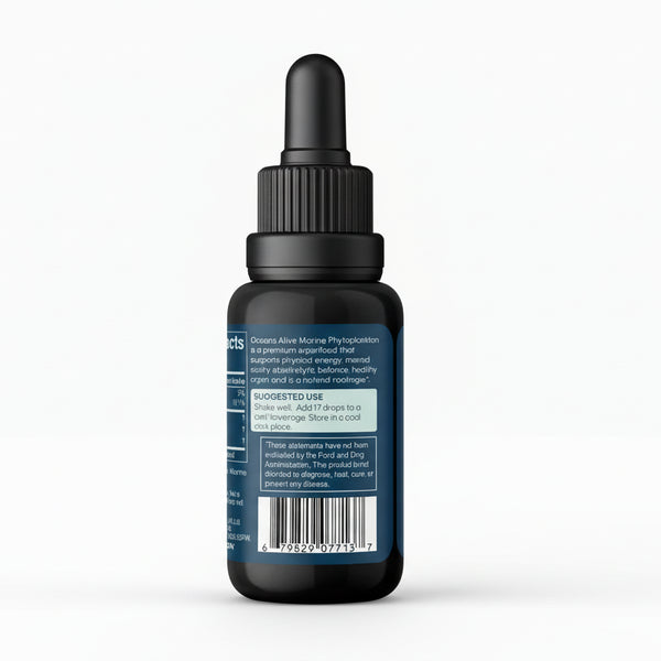 Activation – Oceans Alive® RECHARGE Marine Phytoplankton 2.0 (30ml)