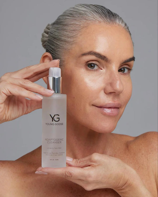 Young Goose - Adaptogenic Cleanser, Longevity Face Wash (30ml Travel Size Bottle)