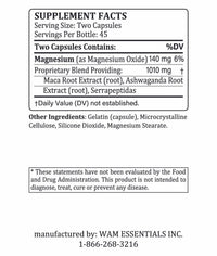 Thumbnail for Dr Wong’s WAM Essentials – Andeanessence Maxx™ Maca Ashwagandha Root Extract (90caps)