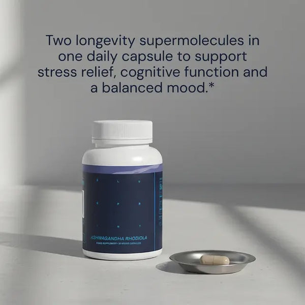 Blueprint | Ashwagandha + Rhodiola (30 caps)