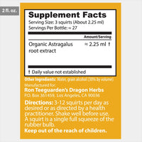 Thumbnail for Dragon Herbs Astragalus Drops 2 fl. oz. (60 ml)