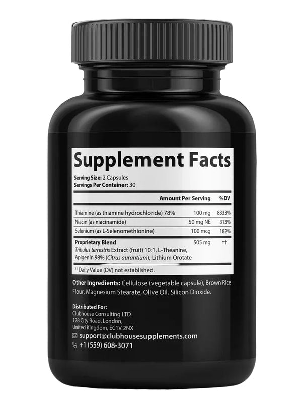 Clubhouse - BOLD Formula (60 capsules)