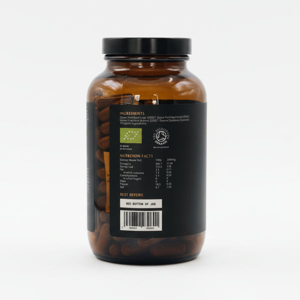 APE Nutrition - Organic Grass-Fed Beef Organs Capsules | Liver, Heart & Kidney (180caps)