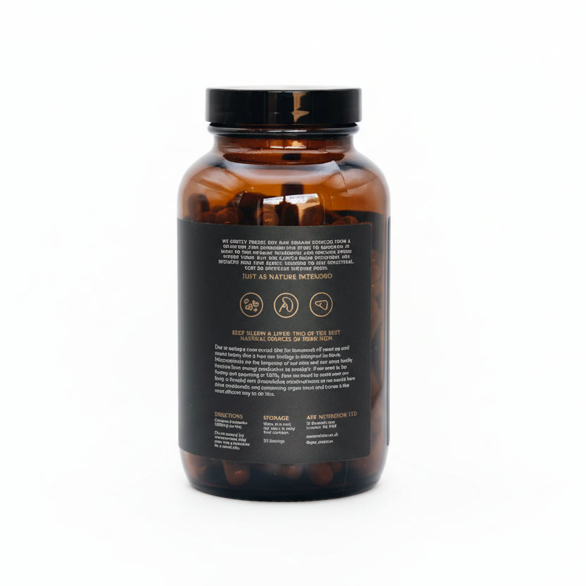APE Nutrition - Grass-Fed Beef Spleen Capsules | Natural Heme Iron (180caps)