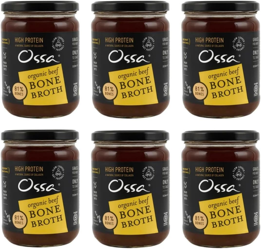 Ossa Organic Beef Bone Broth (Ambient 515ml)