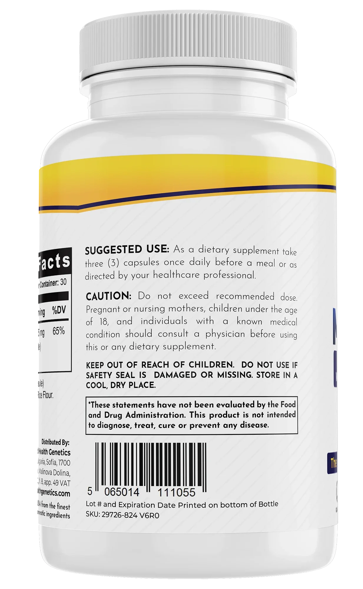 Feel Younger - Magnesium Glycinate 275mg 60caps
