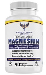 Thumbnail for Feel Younger - Magnesium Glycinate 275mg 60caps