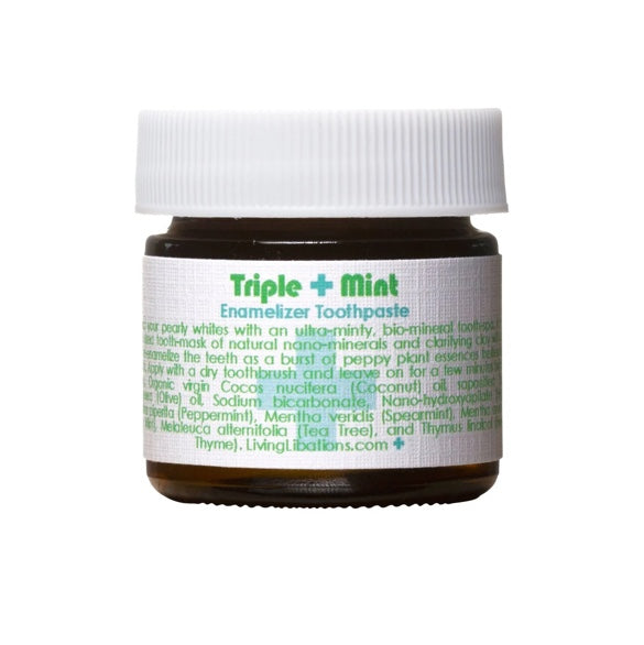 Living Libations Triple Mint Enamelizer Toothpaste 30ml
