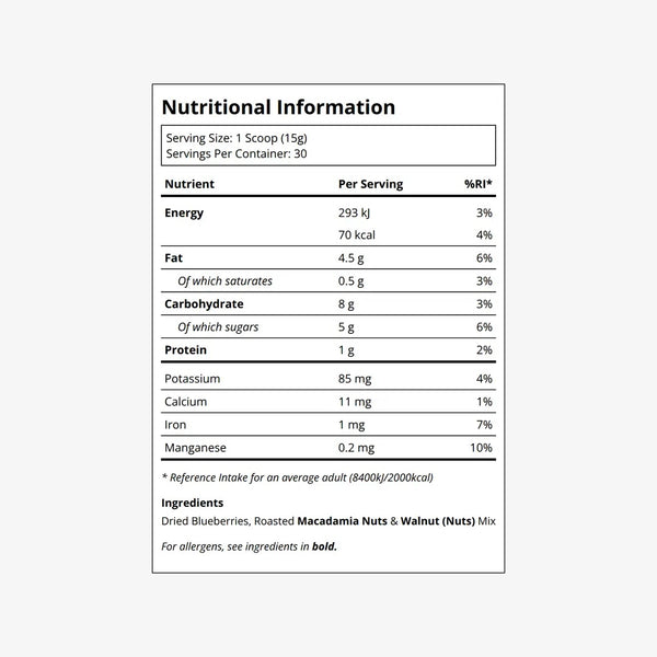 Blueprint | Blueberry Nut Mix (440g)