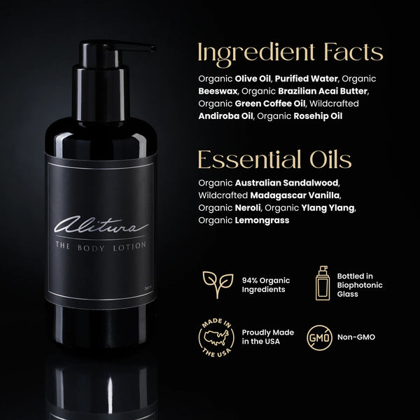 Alitura - The Body Lotion | Organic Botanical Moisturising Body Cream (200ml)