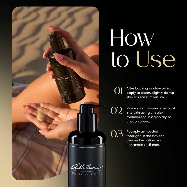 Alitura - The Body Lotion | Organic Botanical Moisturising Body Cream (200ml)