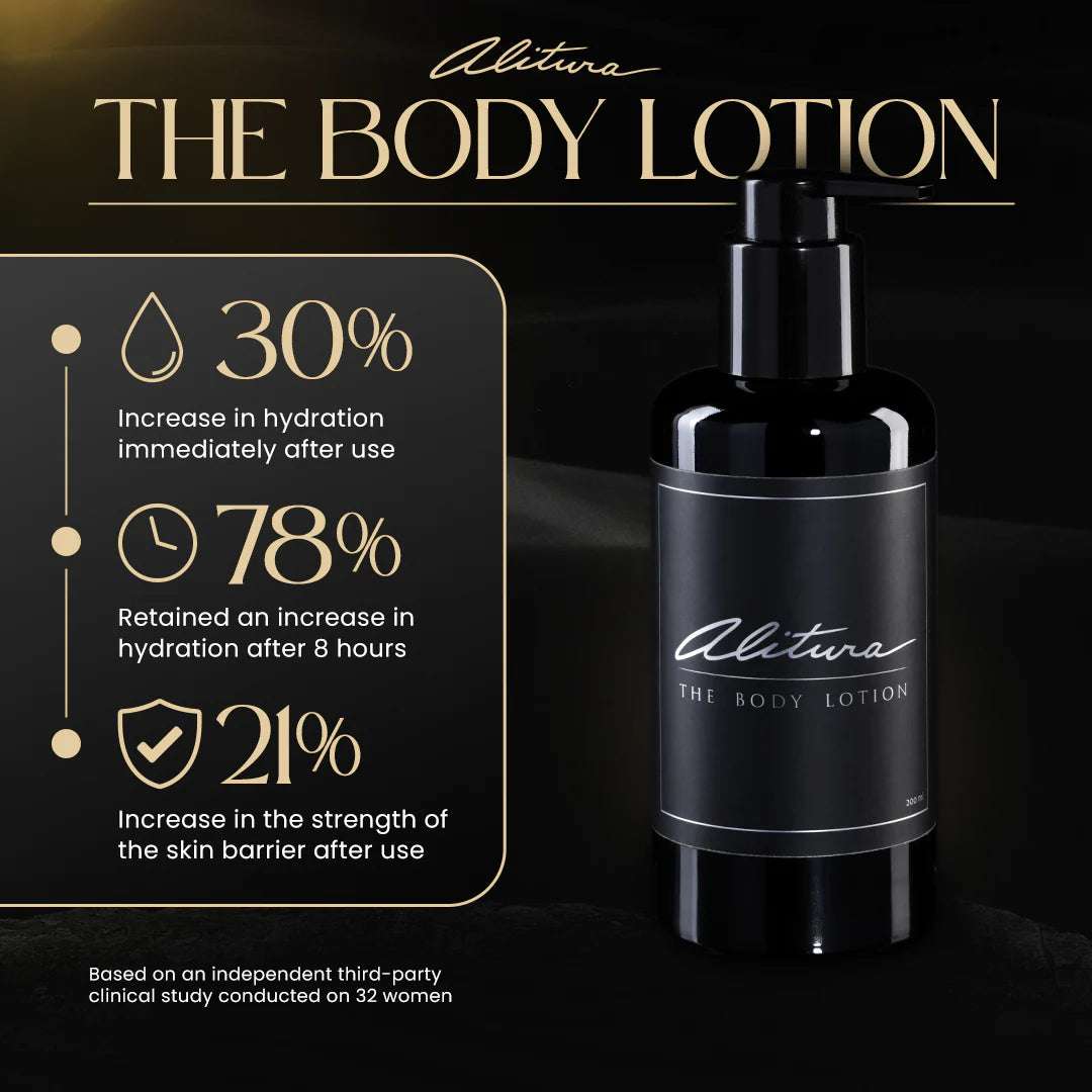 Alitura - The Body Lotion | Organic Botanical Moisturising Body Cream (200ml)