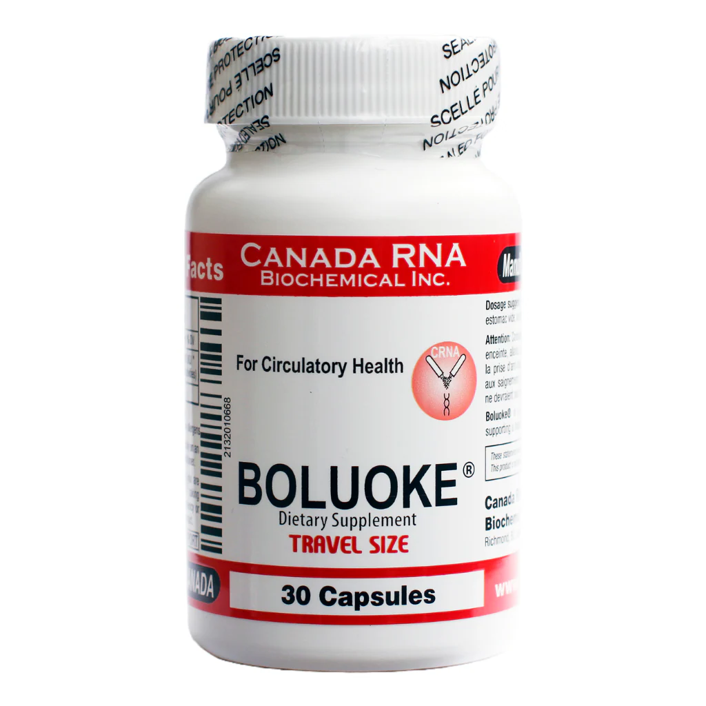 Canada RNA Biochemical - Boluoke 20mg 30caps (Lumbrokinase)