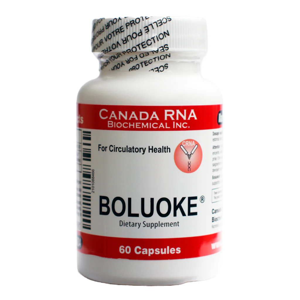 Canada RNA Biochemical - Boluoke 20mg 60caps (Lumbrokinase)