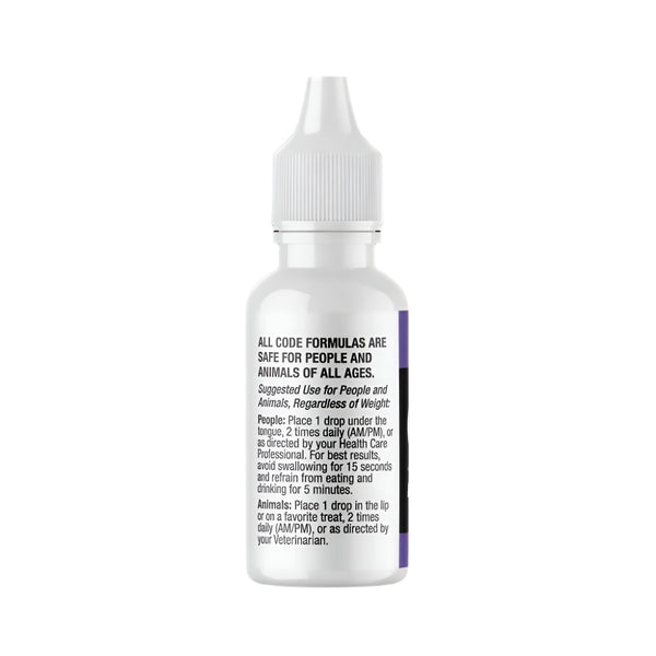 CODE Health | CALM (Healthy Mind Formula) | Each 15mL bottle contains approximately 300 servings