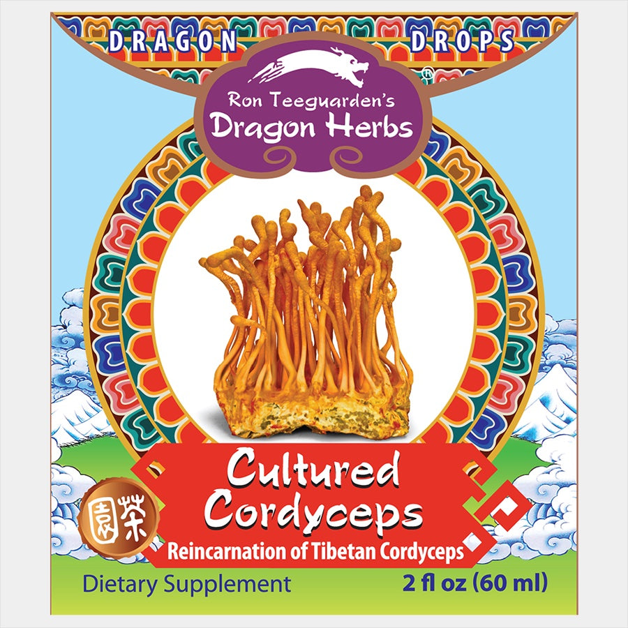 Dragon Herbs Cultured Cordyceps Drops 2fl oz (60ml)