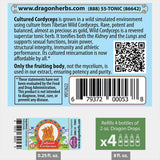 Thumbnail for Dragon Herbs Cultured Cordyceps Drops (240ml/8floz Refill)