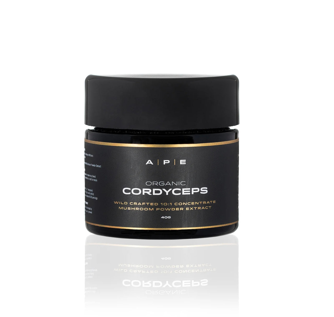 APE Nutrition - Organic Cordyceps Mushroom Powder | Concentrated Extract (40g)