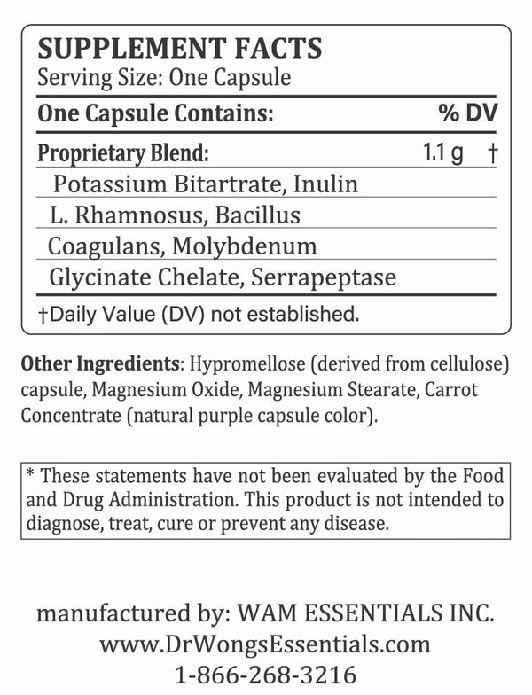 Dr Wong's WAM Essentials – Candessence® (120caps/840mg)