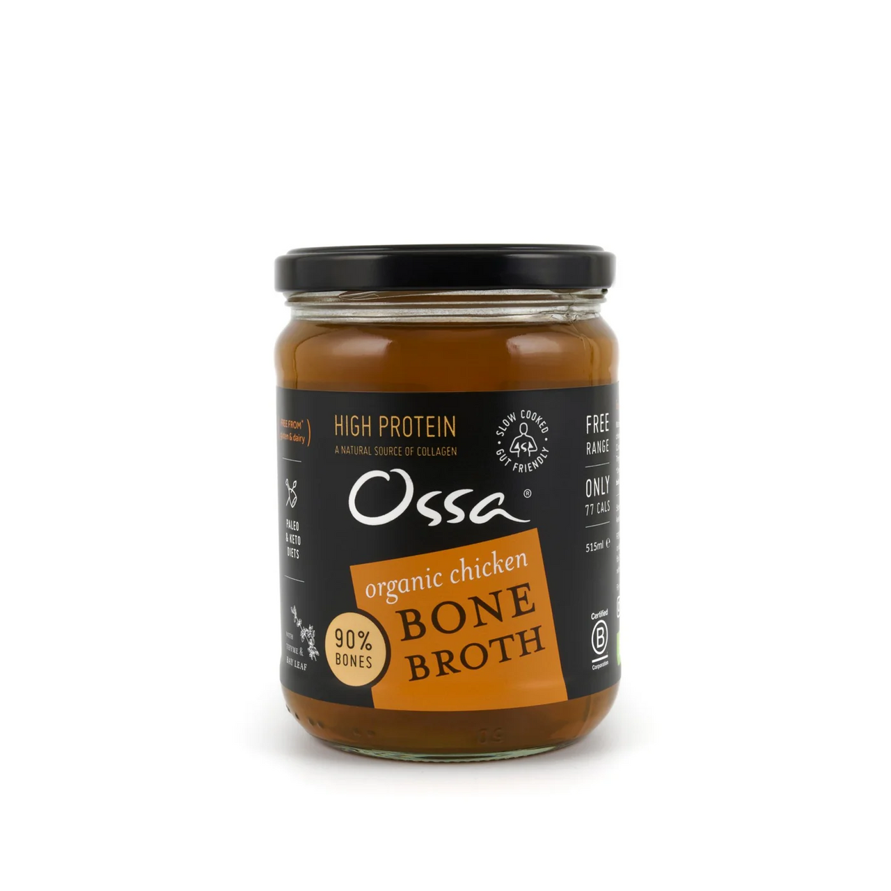 Ossa Organic Chicken Bone Broth (Ambient 515ml)