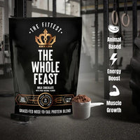Thumbnail for The Fittest | The Whole Feast, Grass-Fed Nose-to-Tail Protein Blend | Butter Vanilla | 780g (approx 30 servings)