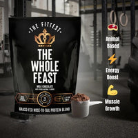 Thumbnail for The Fittest | The Whole Feast, Grass-Fed Nose-to-Tail Protein Blend | Butter Vanilla | 780g (approx 30 servings)