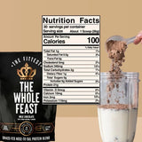 Thumbnail for The Fittest - The Whole Feast, Grass-Fed Nose-to-Tail Protein Blend, Milk Chocolate Flavour (780g / approx 30 servings)