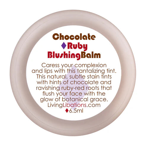 Living Libations - Chocolate Ruby Blushing Balm (6.5ml/g)
