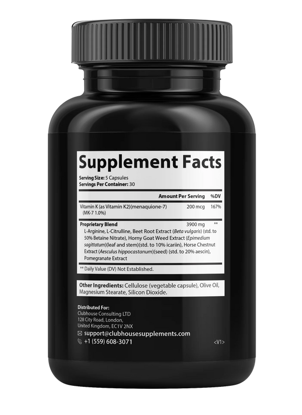 Clubhouse "Wood" Formula for Men (120 capsules)