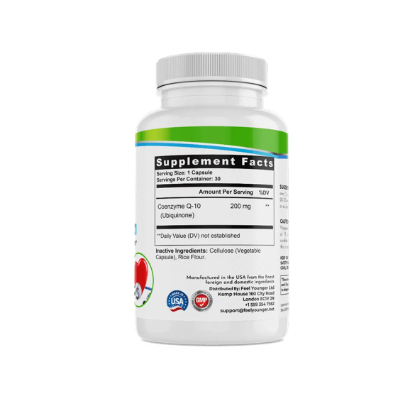 Feel Younger - CoQ10 200mg 30caps