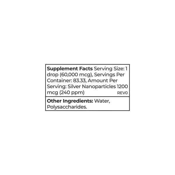 Cymbiotika - Coated Silver - 5ml - 20000PPM
