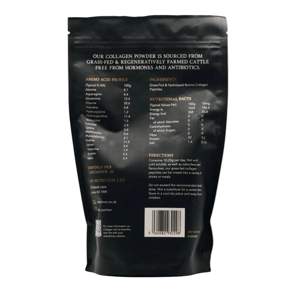 APE Nutrition - Grass-Fed Collagen Powder | Nose to Tail Nutrition | Unflavoured (400g)