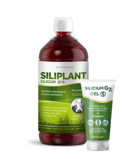 (combo) Orgono Sililpant G7 (Living Silica in Purified Water) and Silicium G7 Gel