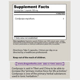 Thumbnail for Dragon Herbs Cordyceps (500mg x 100caps)