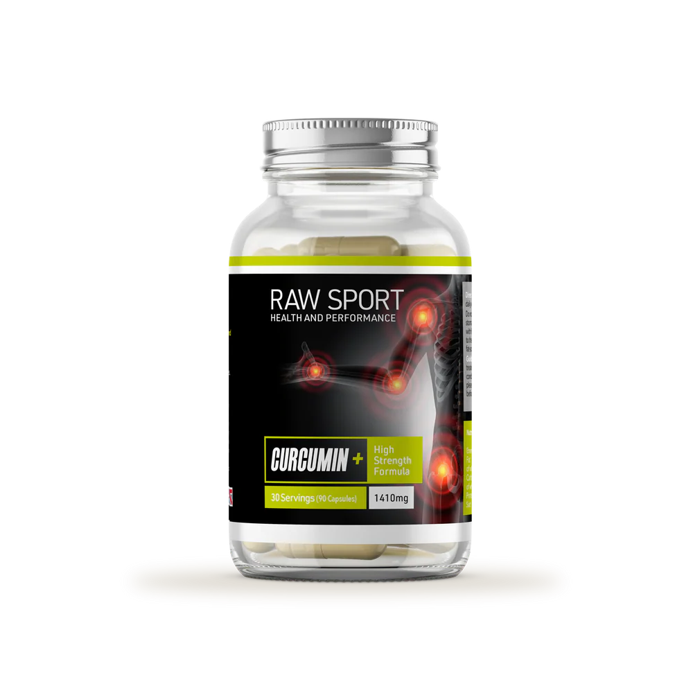 Raw Sport Curcumin Joint Formula 90 Capsules (Extra Strength)