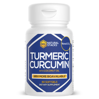 Thumbnail for Curcumin with Organic Coconut Oil - 60 ct. (Natural Stacks)