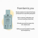 Thumbnail for Cymbiotika - Liquid Colostrum 260ml (26x10ml Sachet)(Vanilla Sea Salt Flavour)