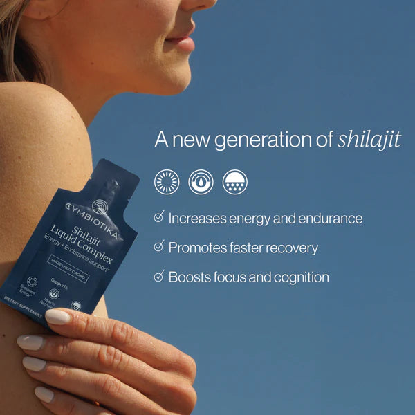 Cymbiotika - Shilajit Liquid Complex 260ml (26x10ml Sachet)(Hazelnut Cacao Flavour)